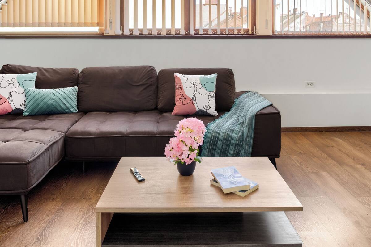 Family Apartment, 2 Bedrooms, Balcony, City View | Living area
