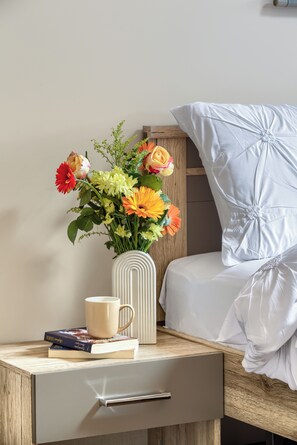 Familienapartment, 2 Schlafzimmer, Balkon, Stadtblick