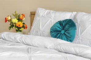 Perhehuoneisto, 2 makuuhuonetta, parveke, kaupunkinäköala | Työpöytä, kannettavalle tietokoneelle sopiva työtila