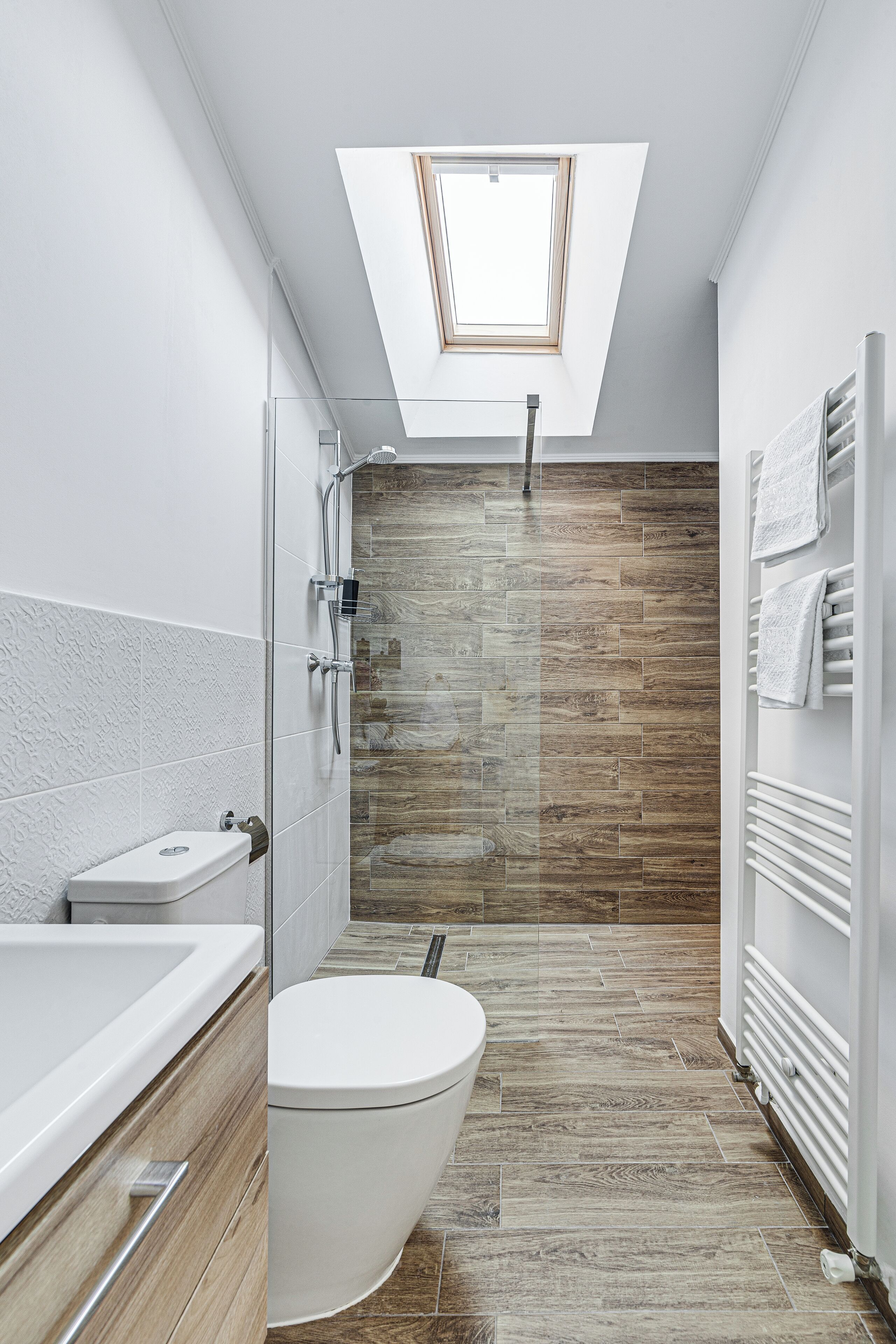 Appartement, 1 slaapkamer, uitzicht op de stad | Badkamer | Gratis toiletartikelen, een haardroger, handdoeken, zeep