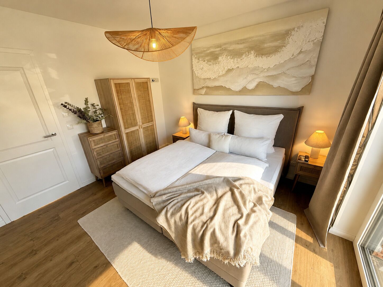 2 Schlafzimmer, Bügeleisen/Bügelbrett, Reisekinderbett, kostenloses WLAN