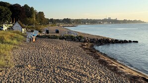 Beach - Pier 2: 200m to the sea, terrace, sauna, fireplace (first floor) (Scharbeutz)