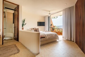 Apartament, balcó, vistes a la platja | Caixa forta a l'habitació, planxa i posts de planxar i wifi gratuïta 