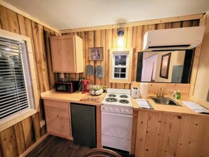 Microwave, oven, stovetop