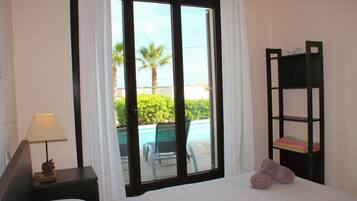 4 slaapkamers, een strijkplank/strijkijzer, wifi, beddengoed