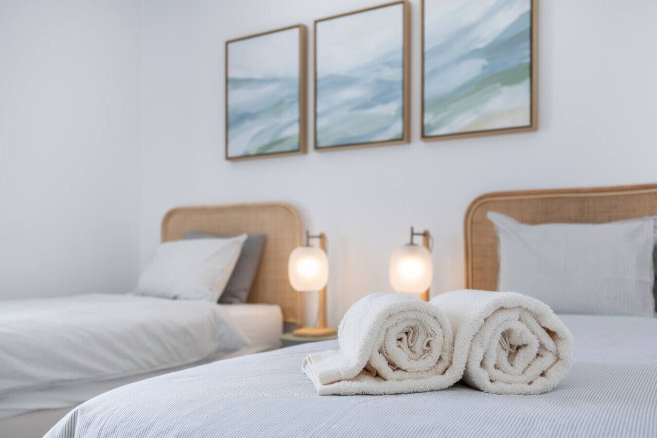 2 bedrooms, iron/ironing board, free WiFi, bed sheets