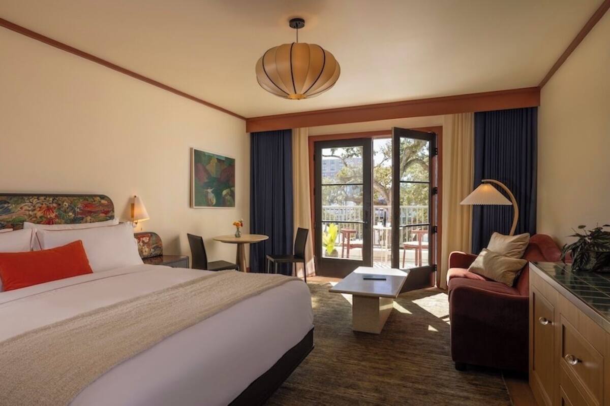 Superior Room, 1 King Bed, Non Smoking, Balcony | In-room safe, blackout drapes, soundproofing, iron/ironing board