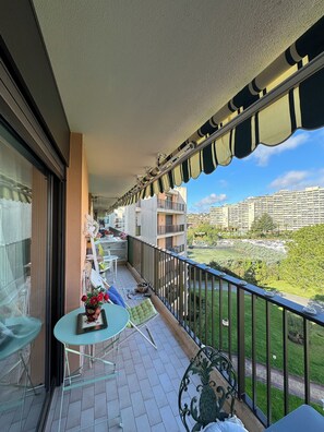 Property grounds - 14456 Rental 2 rooms in a secured residence with swimming pool (Mandelieu-la-Napoule)