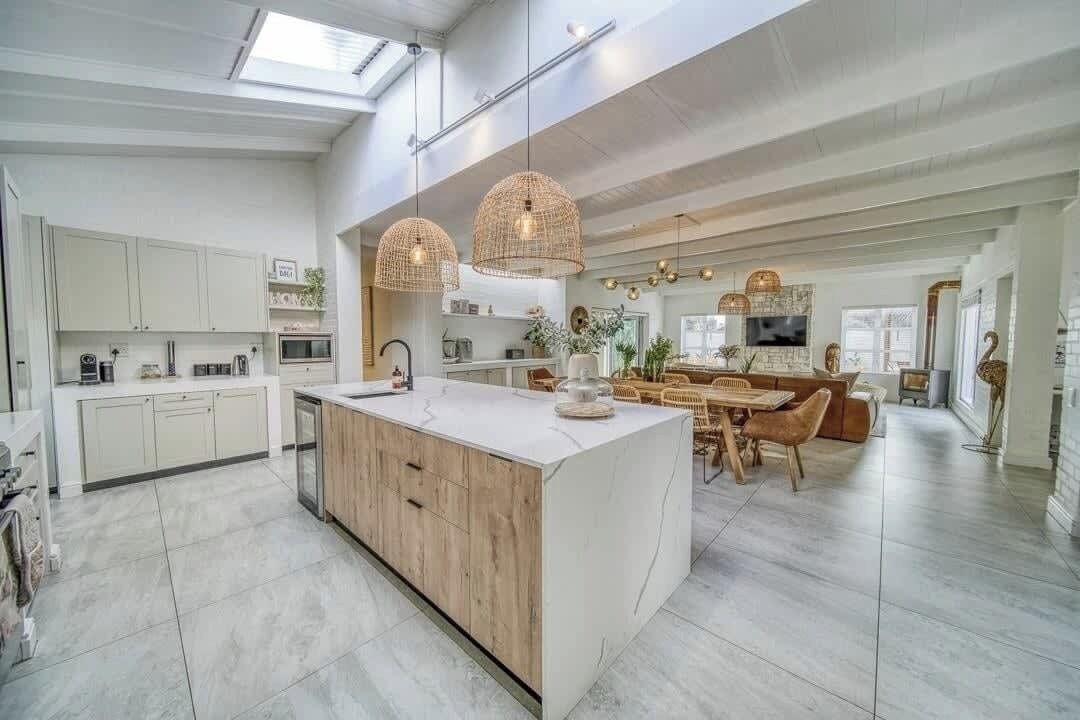 Ferienhaus, Mehrere Betten, Poolzugang, Poolblick (Flamingo Villa ) | Eigene Küche | Wasserkocher mit Kaffee-/Teezubehör, Kühlschrank, Mikrowelle, Ofen