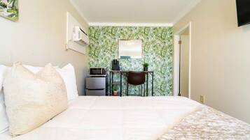 1 室のベッドルーム、WiFi、ベッドシーツ