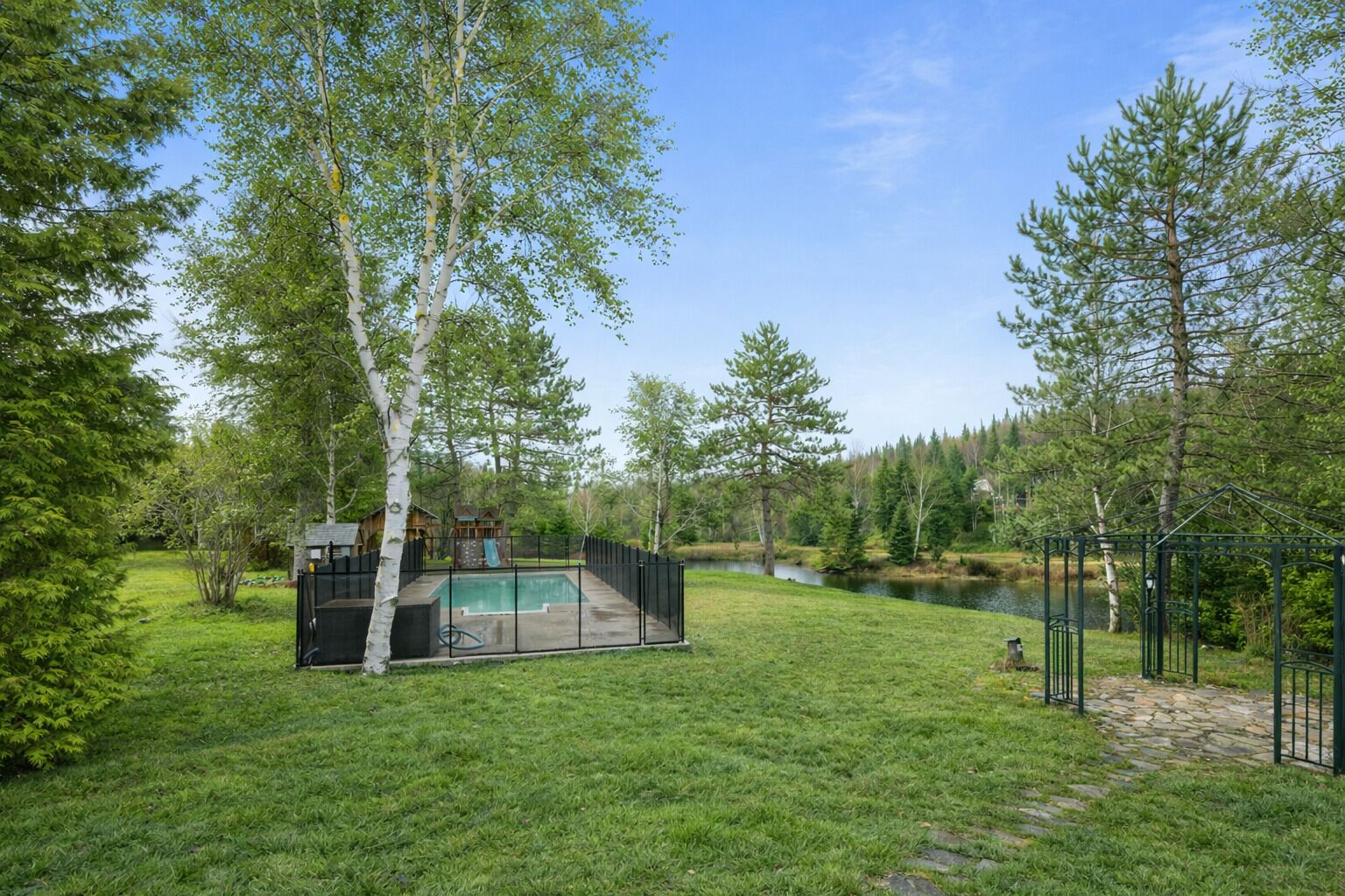 Außenpool, beheizter Pool