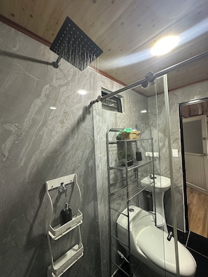 Towels, soap, toilet paper