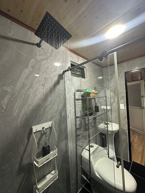 Towels, soap, toilet paper