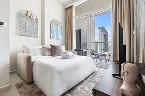 1 soverom, skrivebord, strykejern/-brett og wi-fi