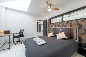 4 chambres, fer et planche Ă  repasser, Wi-Fi, draps fournis