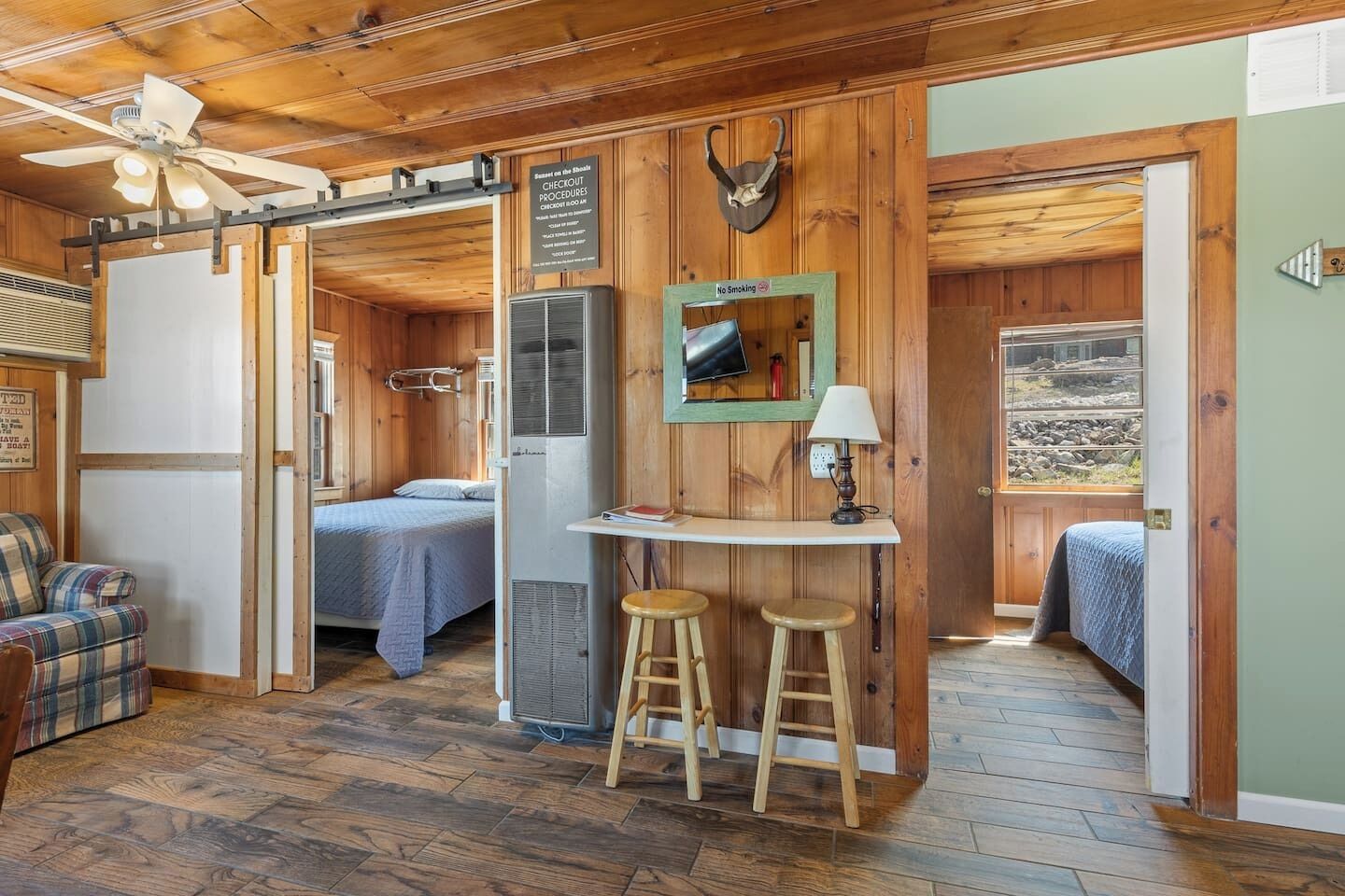 2 chambres, Wi-Fi, literie fournie