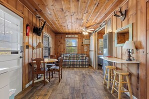 TV, foosball - Cabin 1- 2bd/1bath with beautiful views of Bull Shoals Lake. (Diamond City)