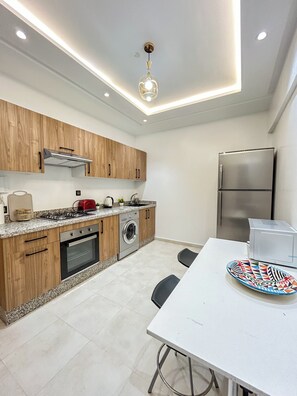 Microwave, oven, stovetop