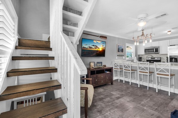 Casa, 1 llit de matrimoni gran i sofà llit (Mardi's Cozy Townhouse) | Interior