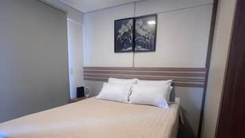 1 室のベッドルーム、WiFi、ベッドシーツ