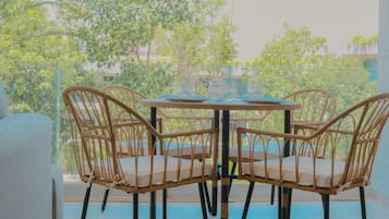 Appart'hĂŽtel Exclusif, vue jardin | Terrasse/Patio