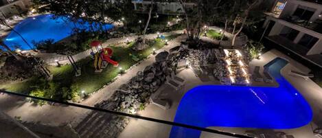 Appart'hôtel Exclusif, vue jardin | Vue de la chambre