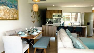 Exclusive Condo, Garden View | Dining room