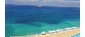 Silvia's romantic Byblos beachfront Duplex with an amazing sea view