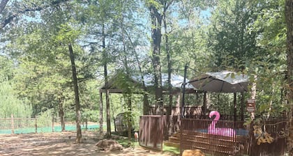 Seven Star Silo - stay in luxury while you take in the tranquility of the Ranch!