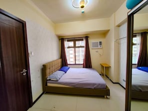 1 habitación y ropa de cama 