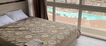 3-bedroom villa in gorgeous Suez Governorate with AC, fitness room