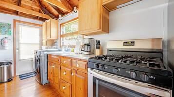 Microwave, oven, stovetop