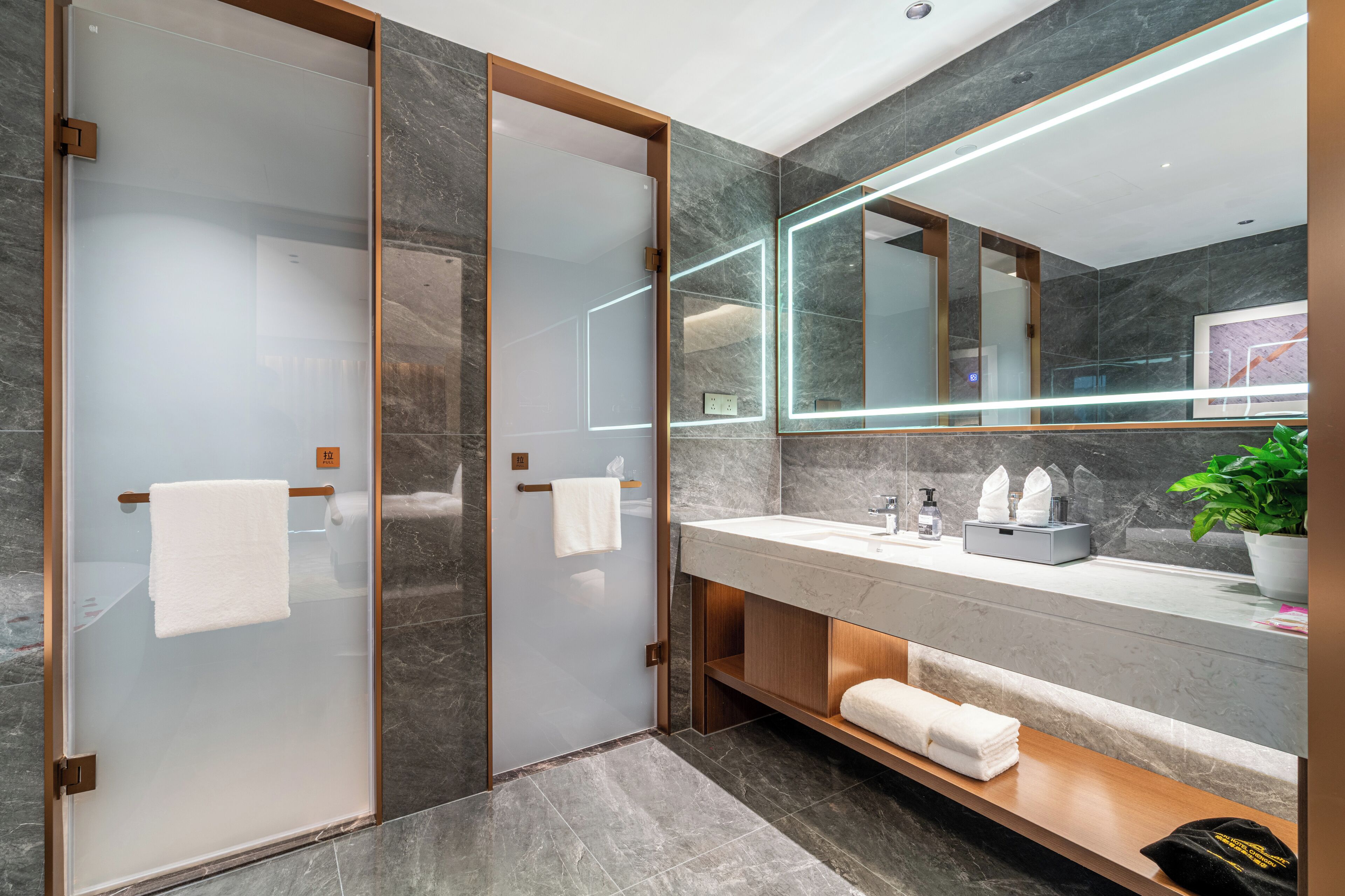 Premium Suite, 1 King Bed, Non Smoking | Bathroom