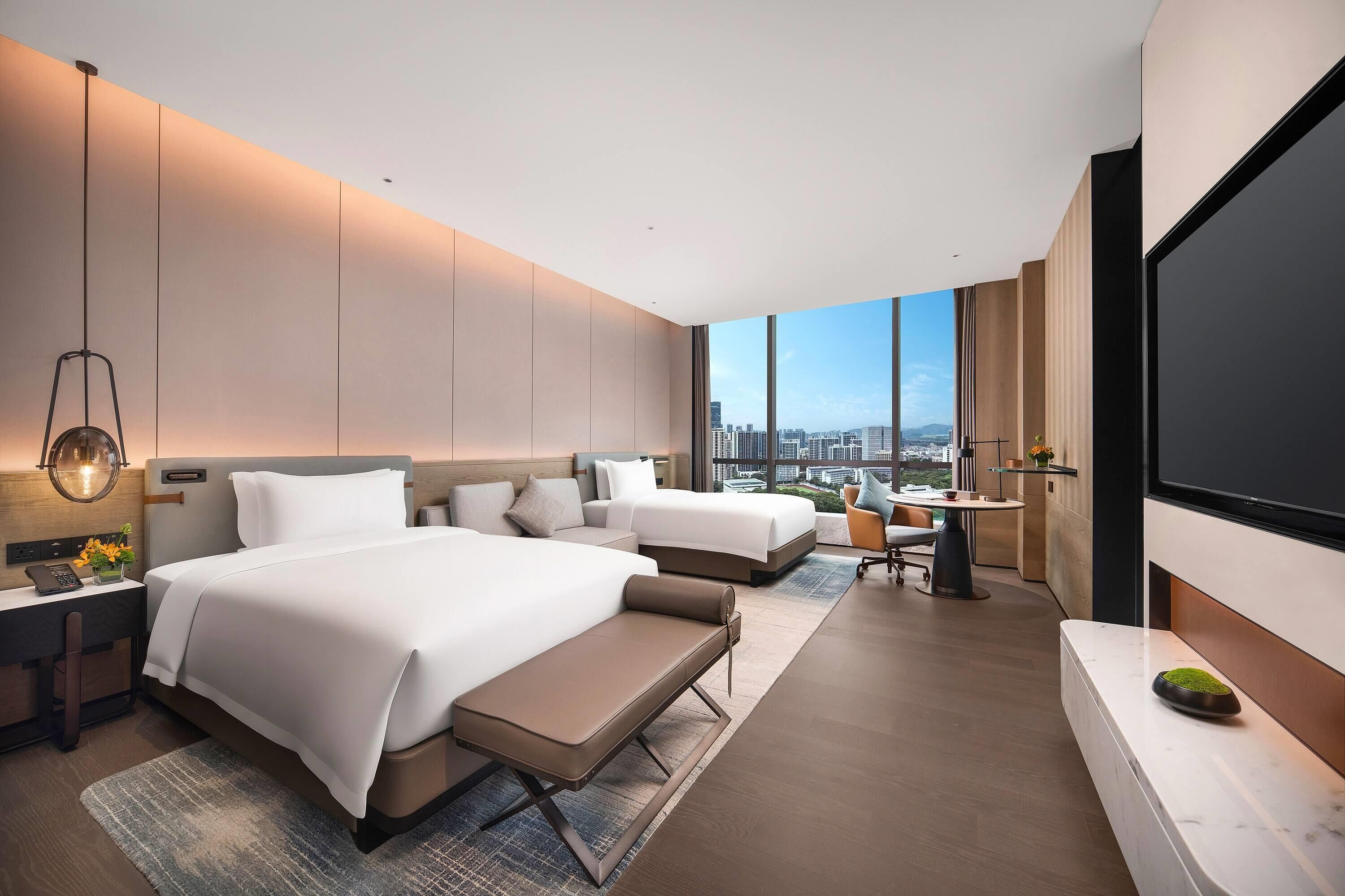 デラックス ルーム シングルベッド 2 台