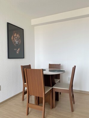 Dining - View and Access to the Sea at Mirante Condominium Club with Rooftop (Fortaleza)