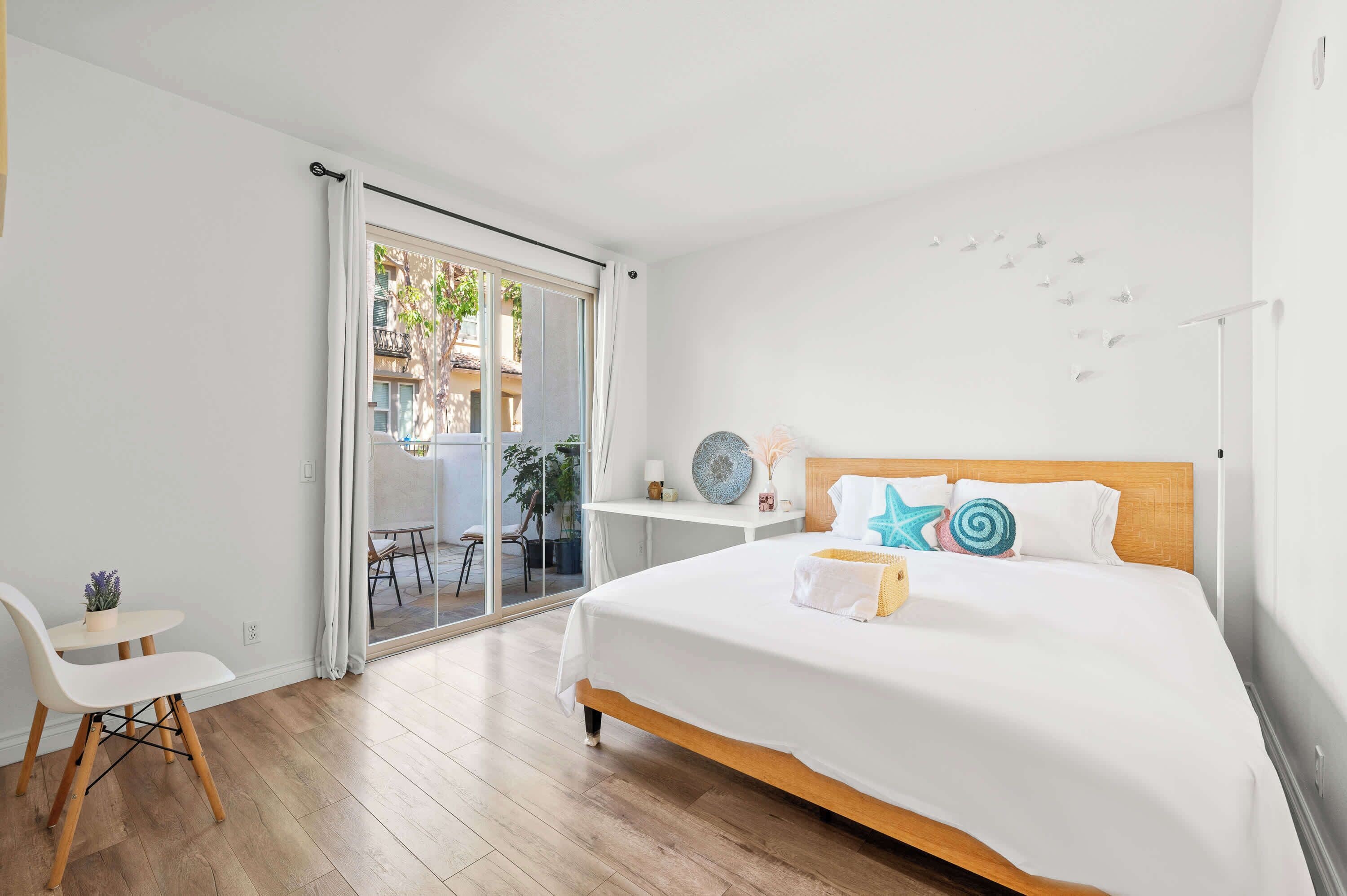 Appartement, 1 très grand lit, patio, vue jardin (80-2 Irvine) | 1 chambre, décoration personnalisée, ameublement personnalisé