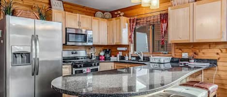 Microwave, oven, stovetop