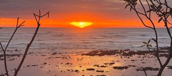 2-bedroom Oceanfront country house on two acres near Playa Marbella.