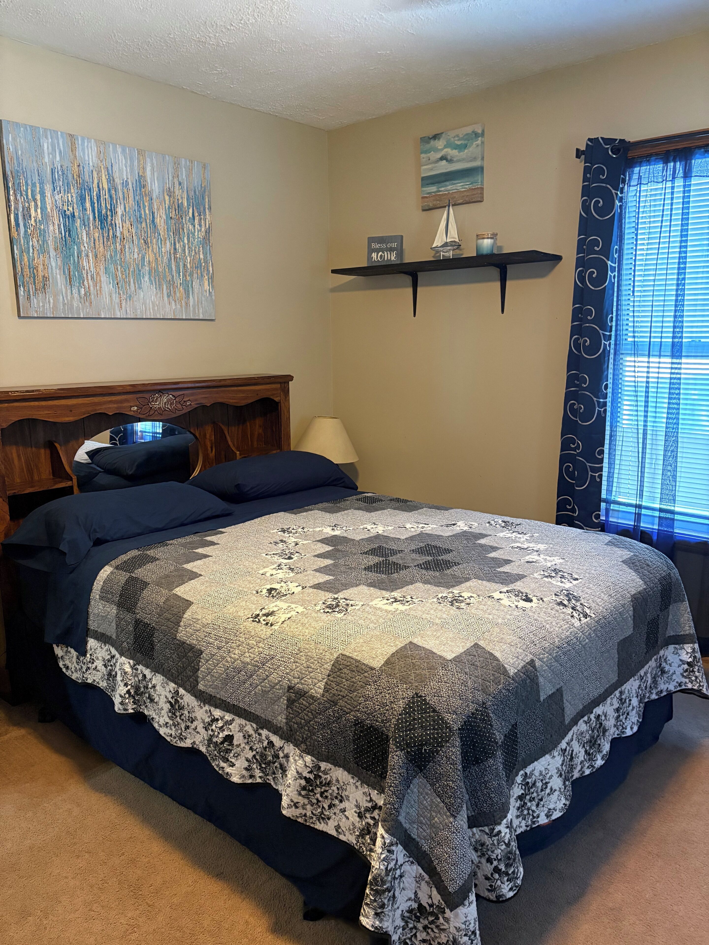 4 habitaciones y ropa de cama 