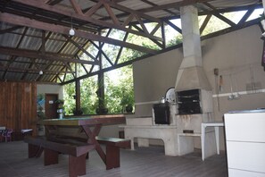 Opções para refeição ao ar livre