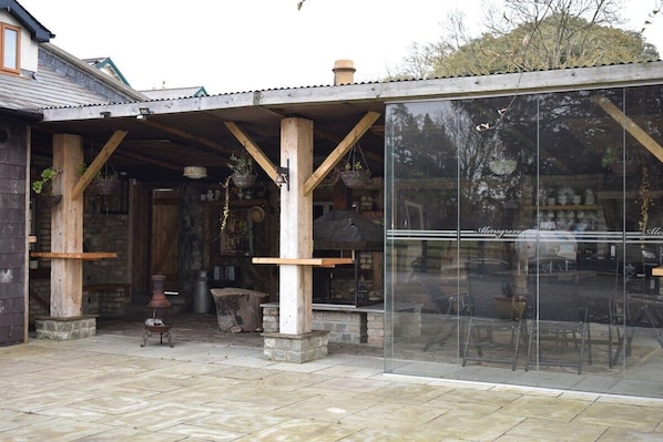 Restaurante al aire libre