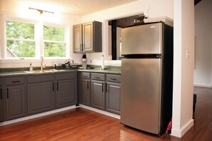 Microwave, oven, stovetop