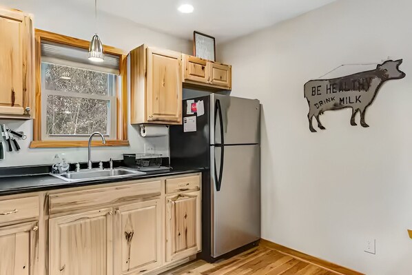 Microwave, oven, stovetop