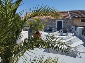 Terrace/patio - Villa Galant with Pool & Sauna Maružini (Kanfanar)