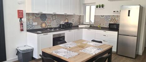Microwave, oven, stovetop