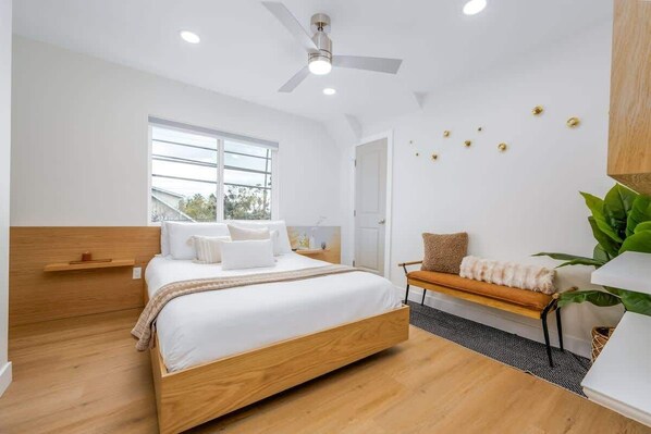 4 bedrooms, iron/ironing board, travel crib, WiFi