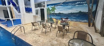 Charming 1-bedroom studio facing the pool, in the heart of Sosua