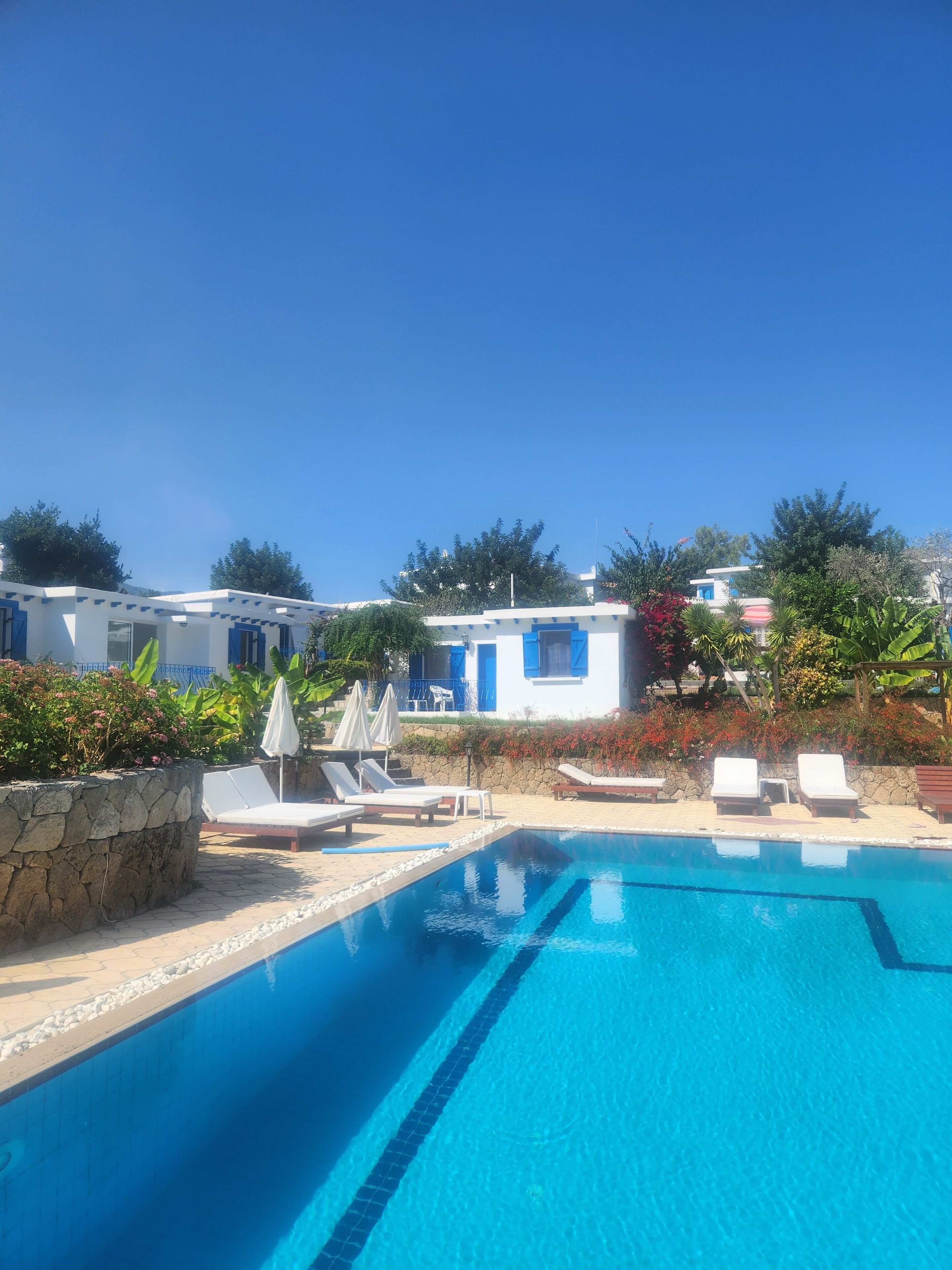 Konaklama yerinin ön cephesi