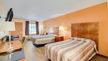 Room, Non Smoking (2 Full Beds) | In-room safe, desk, iron/ironing board, free WiFi