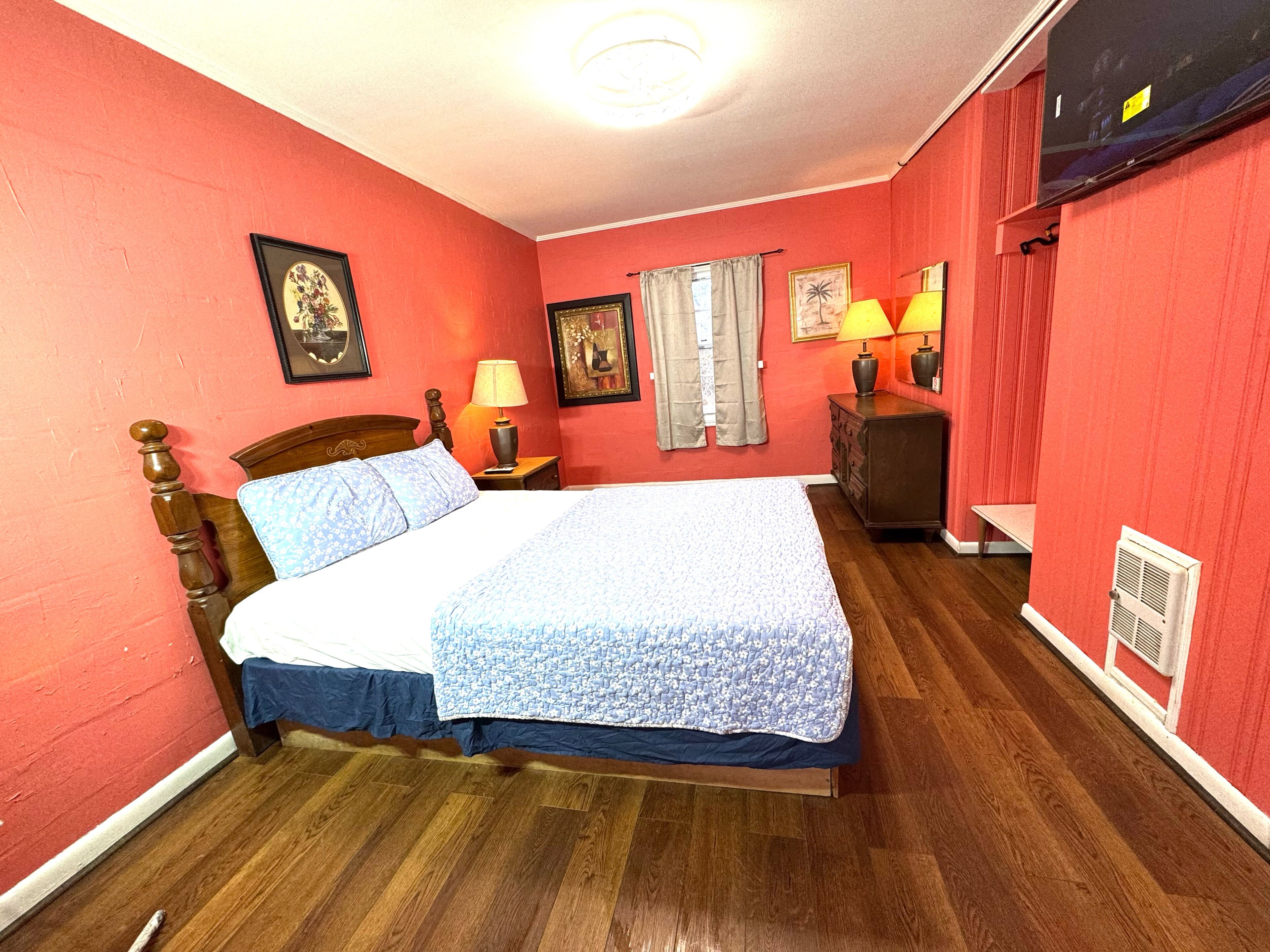 Quarto solteiro elite, 1 cama Queen | Wi-Fi de cortesia